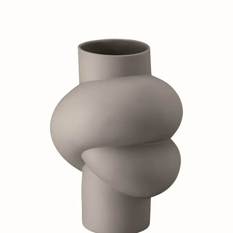 Vase, 25 cm, Node / Lava