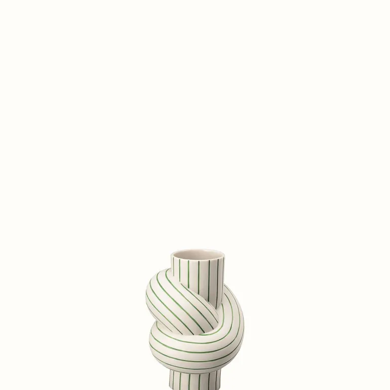 Vase, 12 cm, Node / Stripes Apple