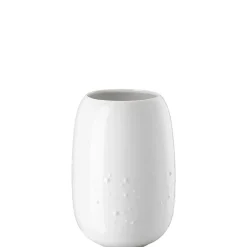 Vase, 20 cm, Vesi Droplets / weiß