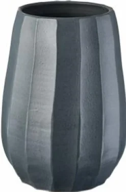 Vase, Anthracite, D 25 cm , H 34 cm