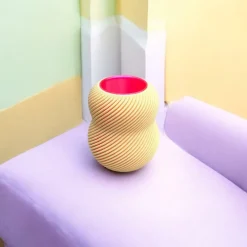 Vase Bloom 100% "Vanilla"