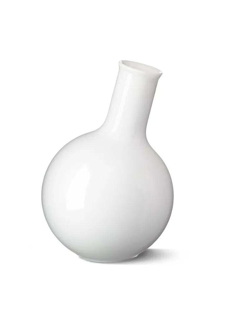 Vase Bulb 12,5 cm LAB Weiss