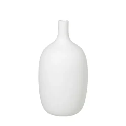 Vase -CEOLA- white Ø 11, H 21 cm