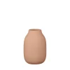 Vase -COLORA- Farbe Amber Brown Size S