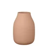 Vase -COLORA- Farbe Amber Brown Size L