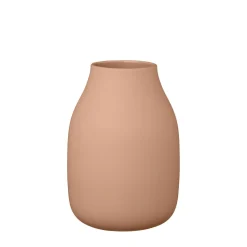 Vase -COLORA- Farbe Amber Brown Size L