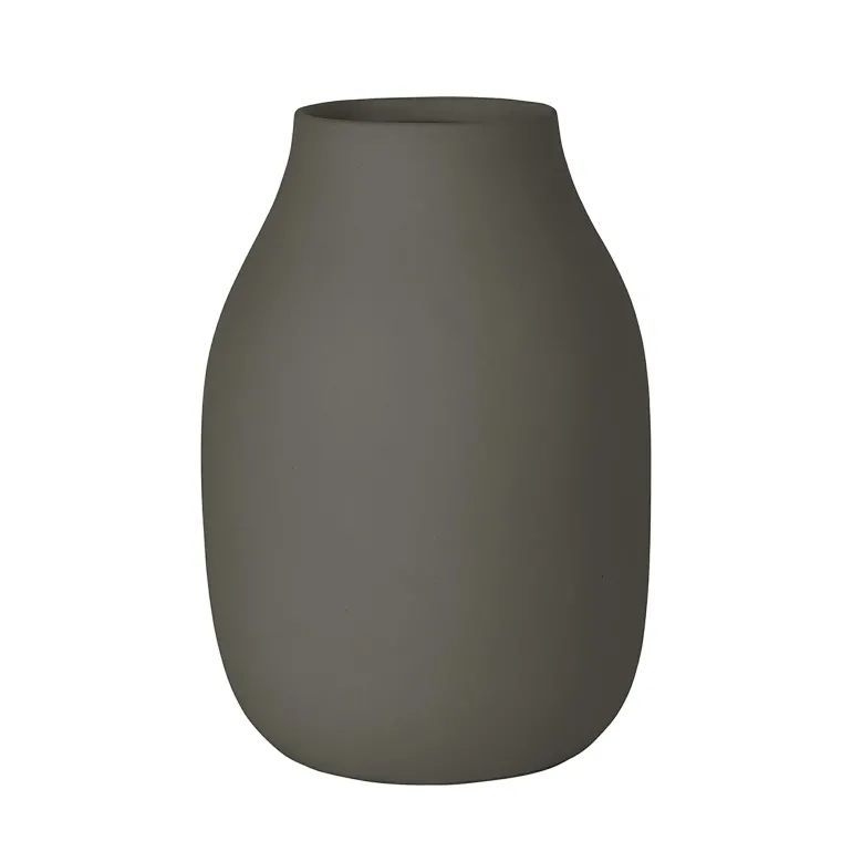 Vase -COLORA- Steel Gray - L