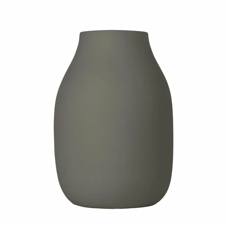 Vase -COLORA- Steel Gray - L