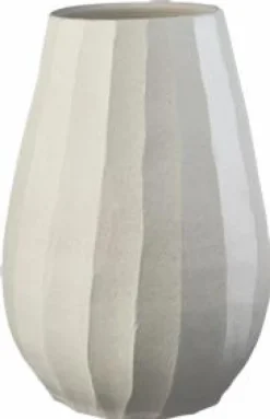 Vase,, Cream " D33cm, H45cm
