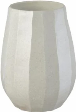 Vase,, Cream" D 25cm, H 34cm