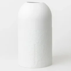 Vase „Hier ist es am Schönsten", D.19,5cm, H.36cm