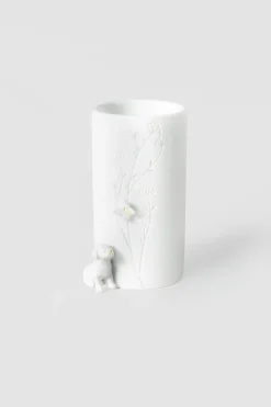 Vase Hund Sitzend D.7cm H.13cm