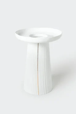 Vase ,,Plissiert" D.18,5cm H.25cm