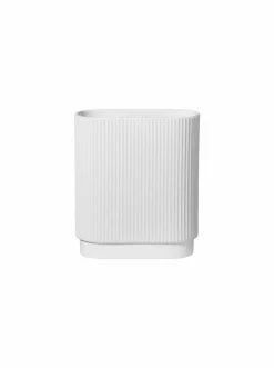 Vase, weiß