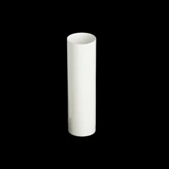 Vase zylindrisch 21 cm Weiss Fine Bone China