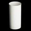 Vase zylindrisch 29 cm Weiss Fine Bone China