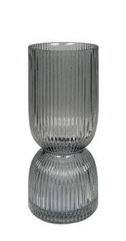 Vase Mondora grau 26,5cm