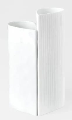 Vasen Set Plissiert 9,8x6x18 & 21cm