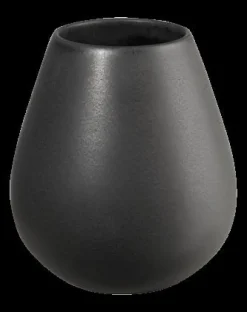 Vase, schwarzes Eisen 18 cm
