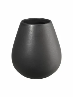 Vase, schwarzes Eisen 18 cm