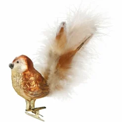 Vogel mit Clip Frecher Spatz 6,5cm