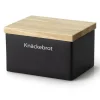 Vorratsdose schwarz matt Keramik 17,5x13,5x11cm