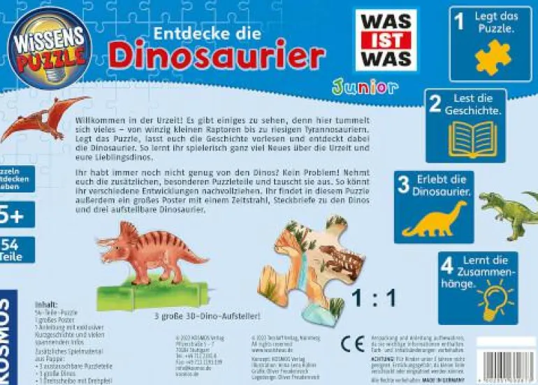 WAS IST WAS Junior: Entdecke die Dinosaurier - Wis