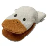 Waschhandschuh Edda, ecru
