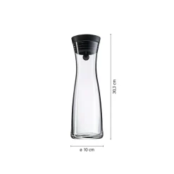 Wasserkaraffe 1,0L schwarz