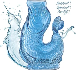 Wasserkaraffe Nemo blau