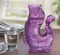 Wasserkaraffe Nemo lila