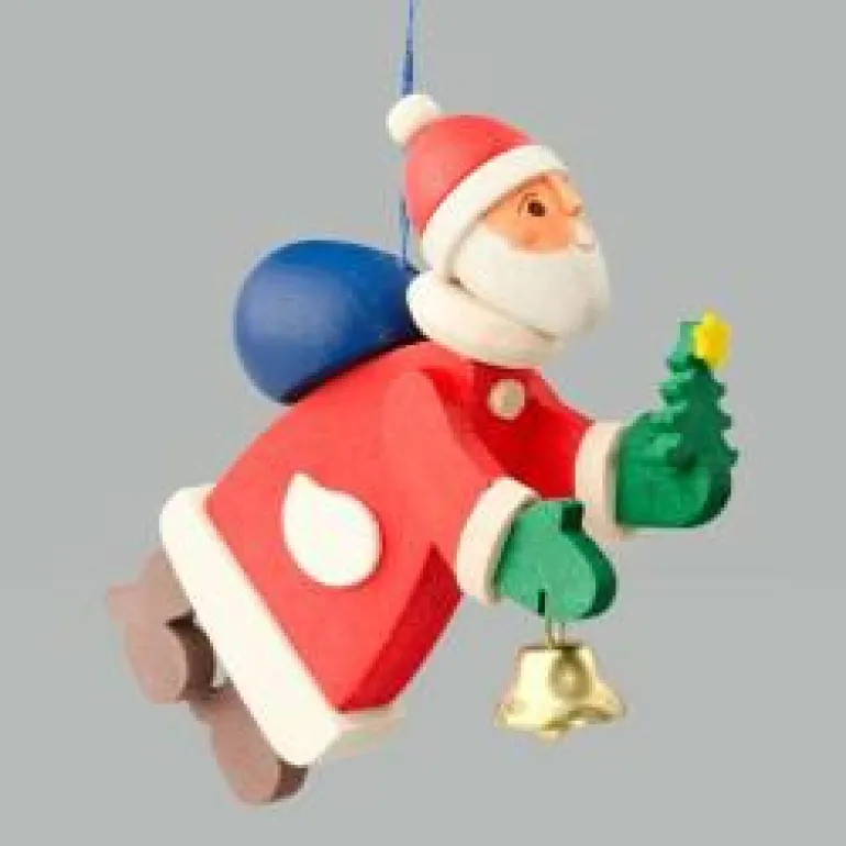 Weihnachtsmann schwebend