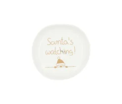 Weihnachtsschälchen Santa's Watching D.10,5cm H.2c