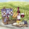 WEINBERG Lunch-Servietten L 958100