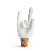 Weinstopper Rock Hands / Flaschenkorken / weißca