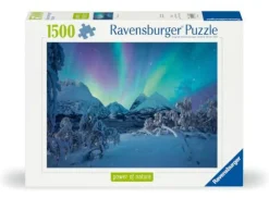 Wenn die Nordlichter tanzen - Puzzle 1500 Teile