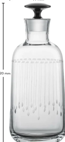 Whiskykaraffe 0,5l, 500 ml, Glamorous