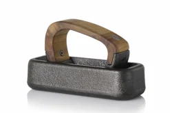 Wiegemörser Rocca, Gusseisen/Akazienholz, L 17 cm,