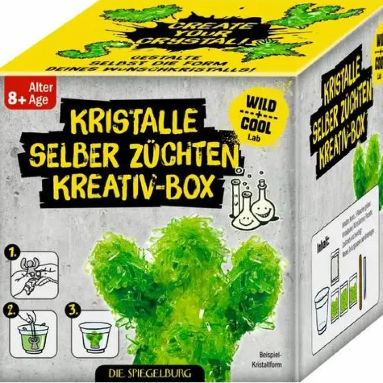 Wild & Cool - Kristalle selber züchten Kreativ-Box