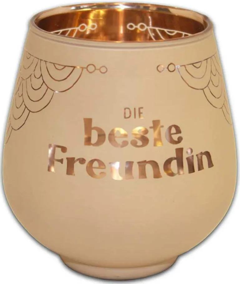 Windlicht Beste Freundin Kult