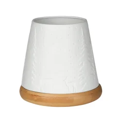 Windlicht „Wald", Ø:11cm H:10,5cm
