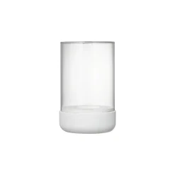 Windlicht -CALMA- Lily White M