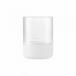 Windlicht -CALMA- Lily White S