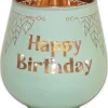 Windlicht Happy Birthday