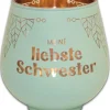 Windlicht Liebste Schwester Kult