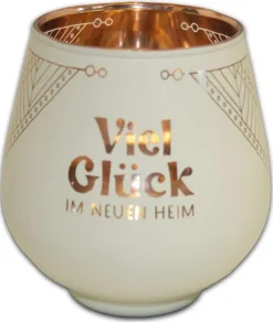 Windlicht Viel Glück Heim Kult