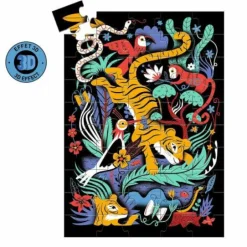 Wizzy Puzzle: Tiger, 50 Teile