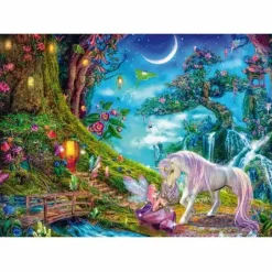 Wo Sich Einhorn Und Elfe Gute Nacht 1000 Teile