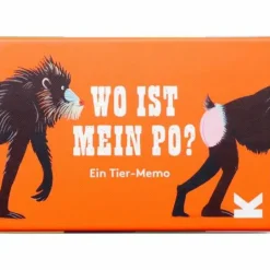 Wo ist mein Po? Tier-Memo