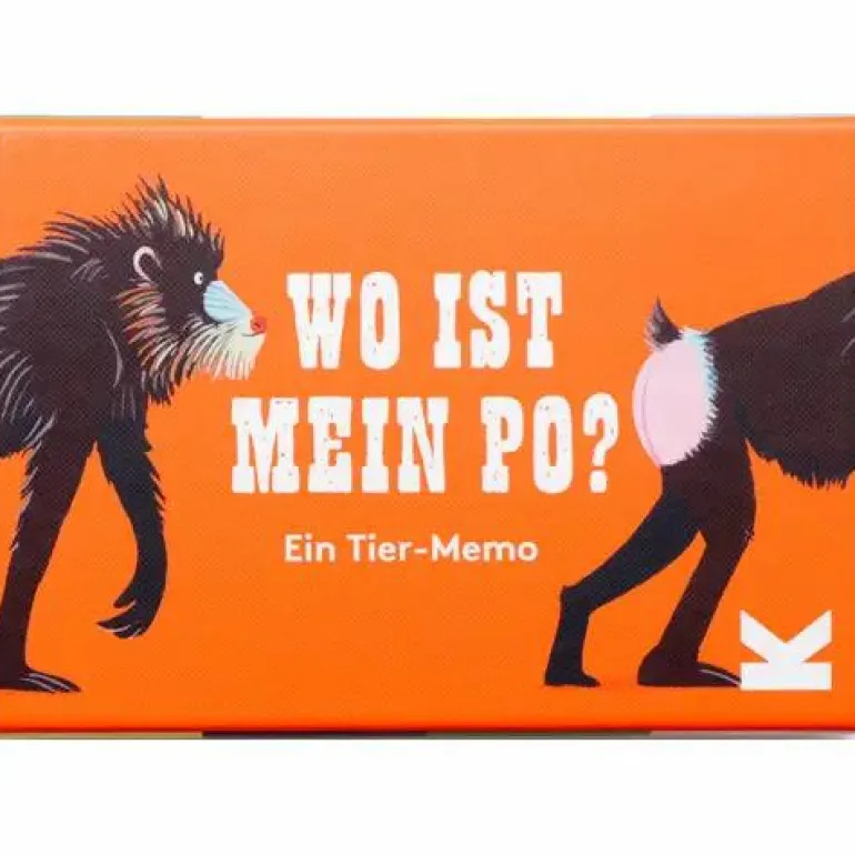 Wo ist mein Po? Tier-Memo